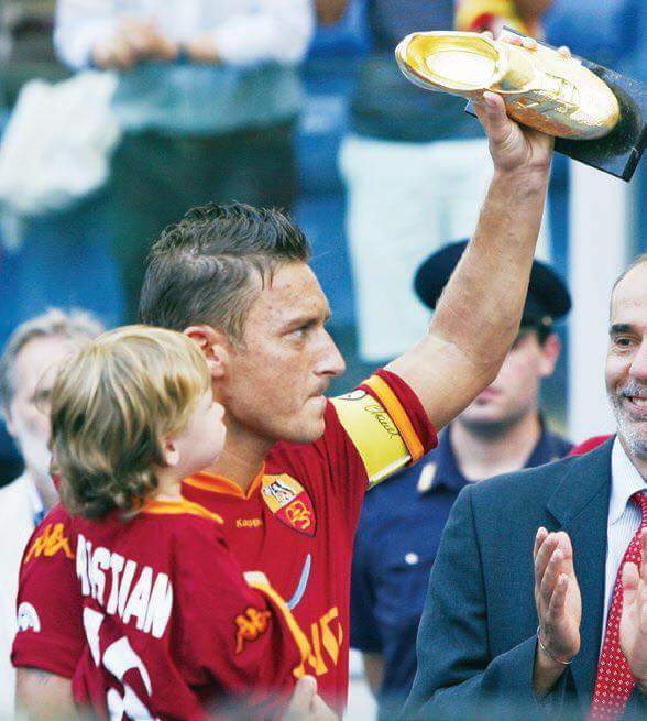 francesco totti scarpa d'oro