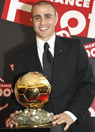 cannavaro pallone d'oro