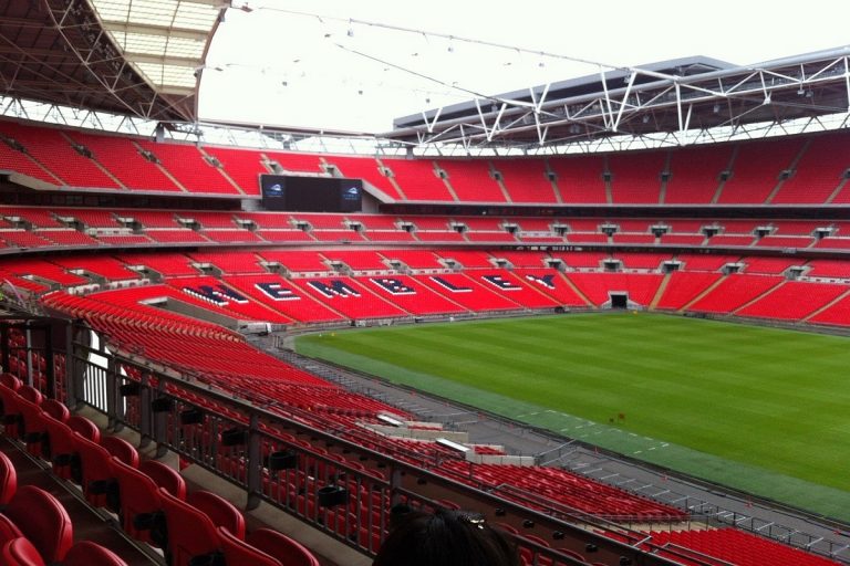 Wembley Stadium al suo interno