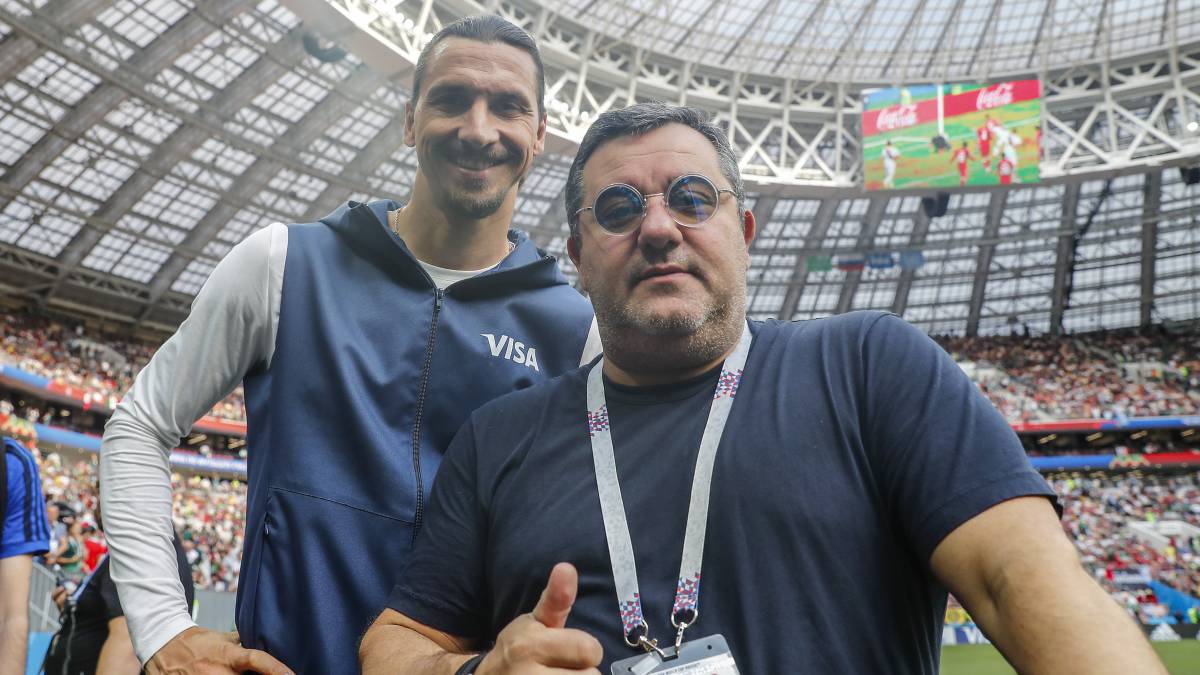 mino raiola e zlatan ibrahimovic