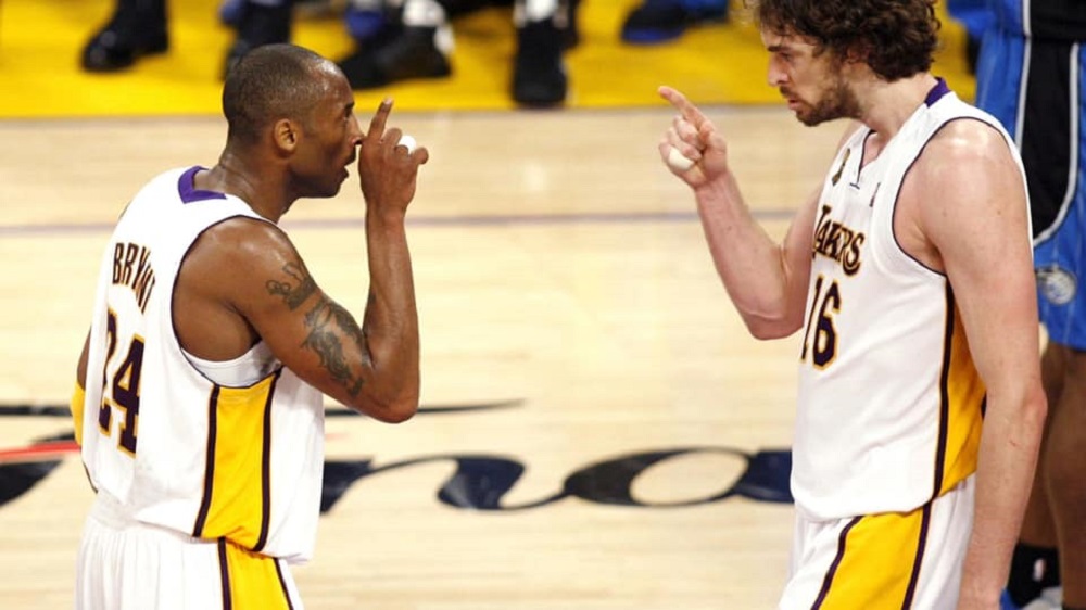 pau gasol kobe bryant