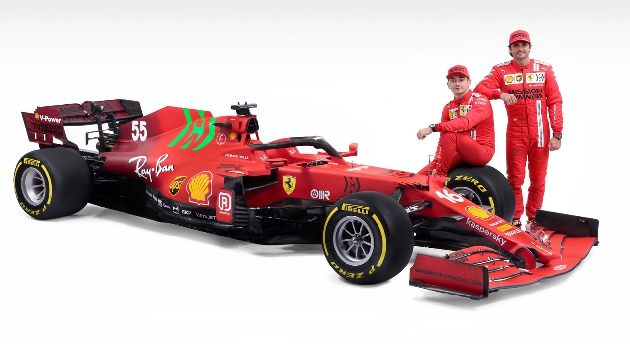 ferrari cambia colore