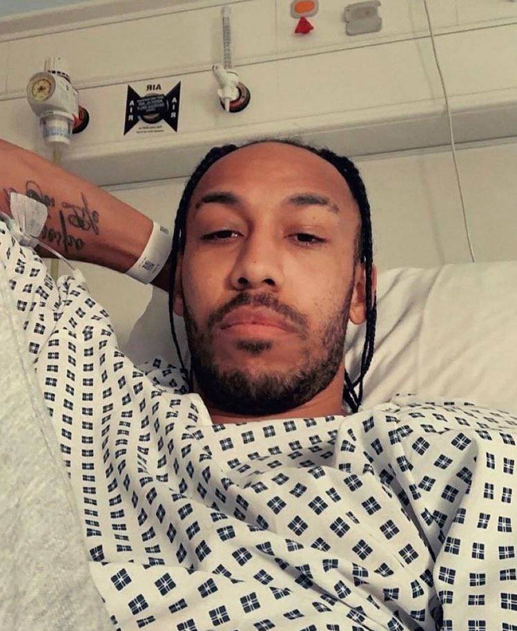 aubameyang malaria