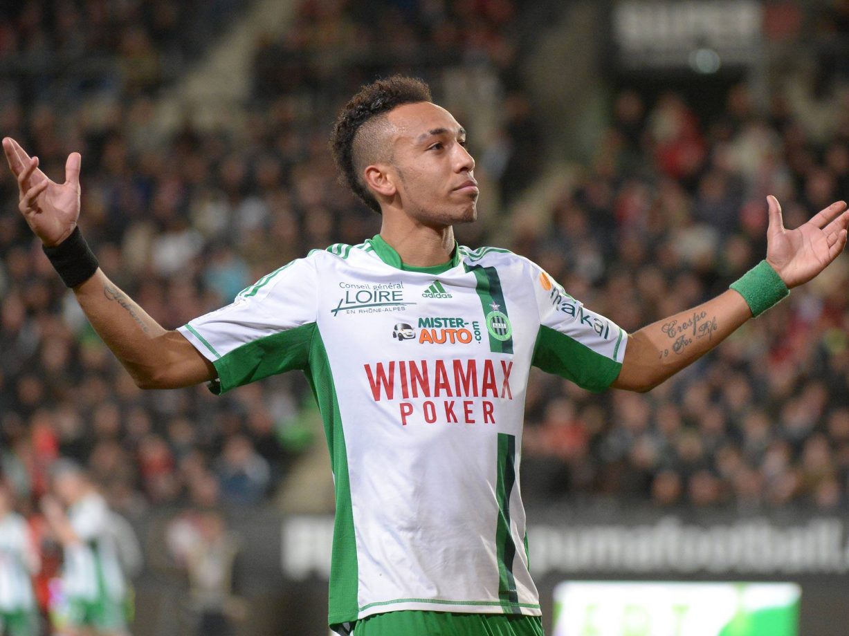 aubameyang saint-etienne