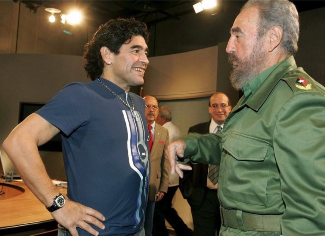 maradona fidel