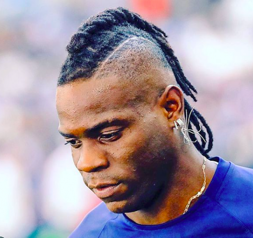 balotelli tagli di capelli dei calciatori