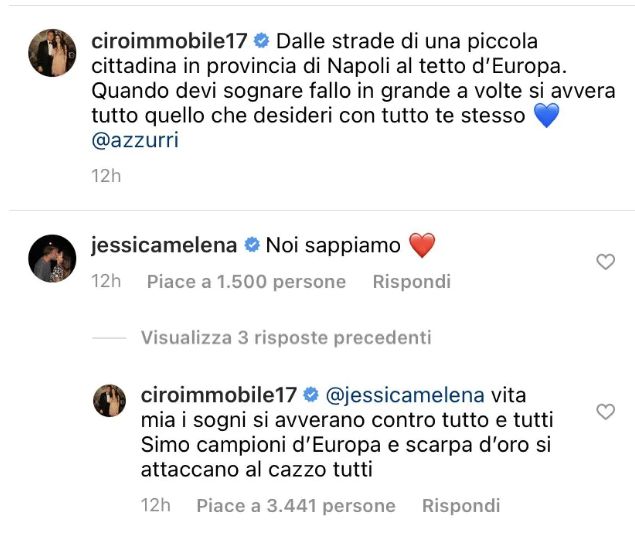 Immobile storia Instagram