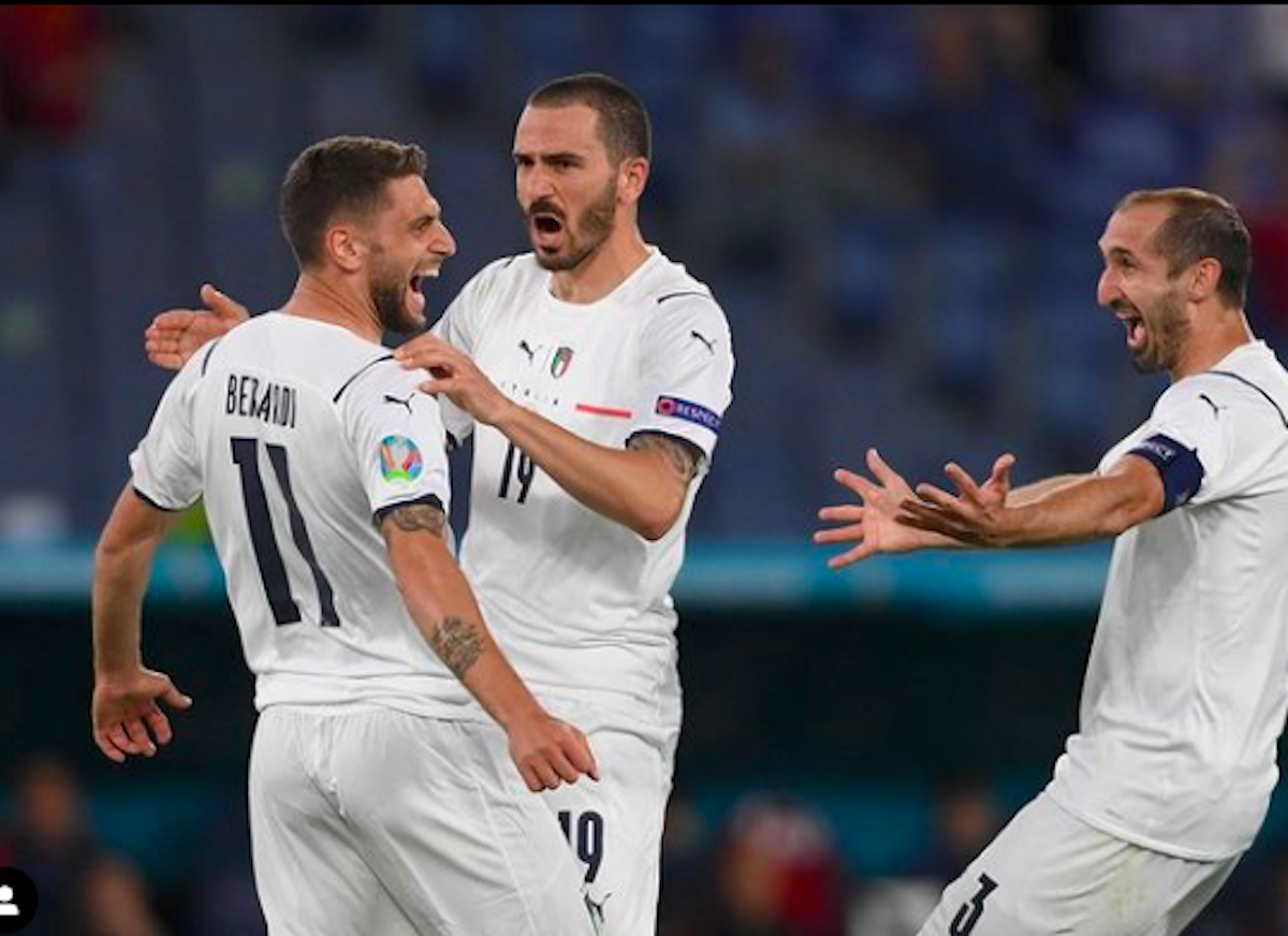 azzurri a una settimana da wembley