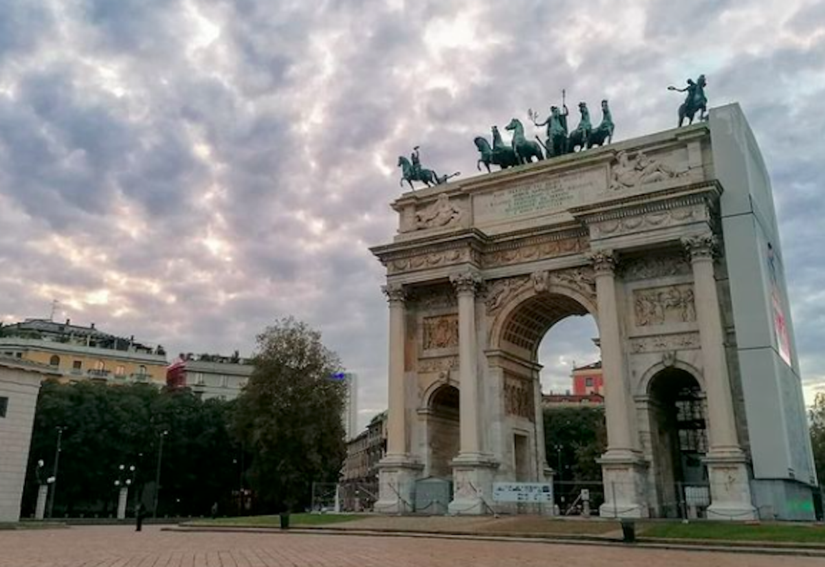 Arco della pace, Milano