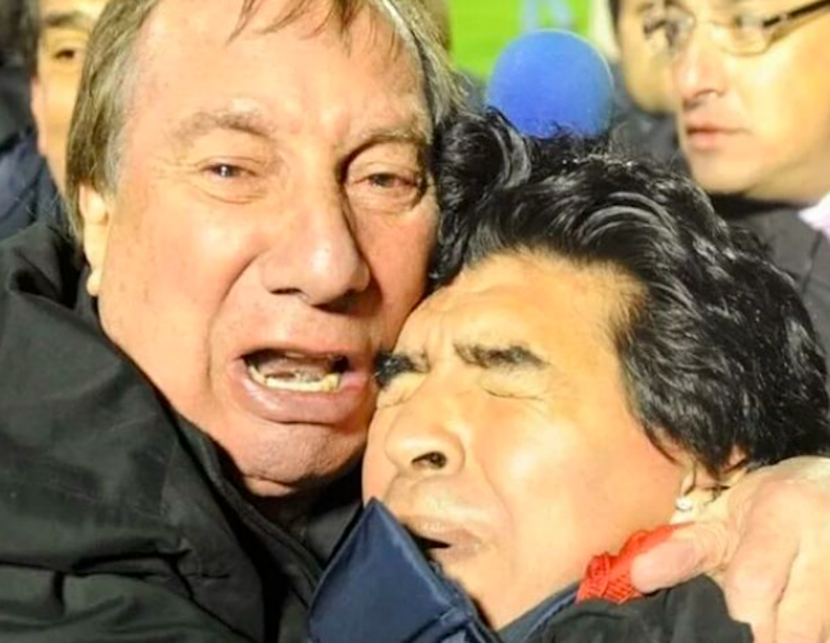 Carlos Bilardo e Maradona