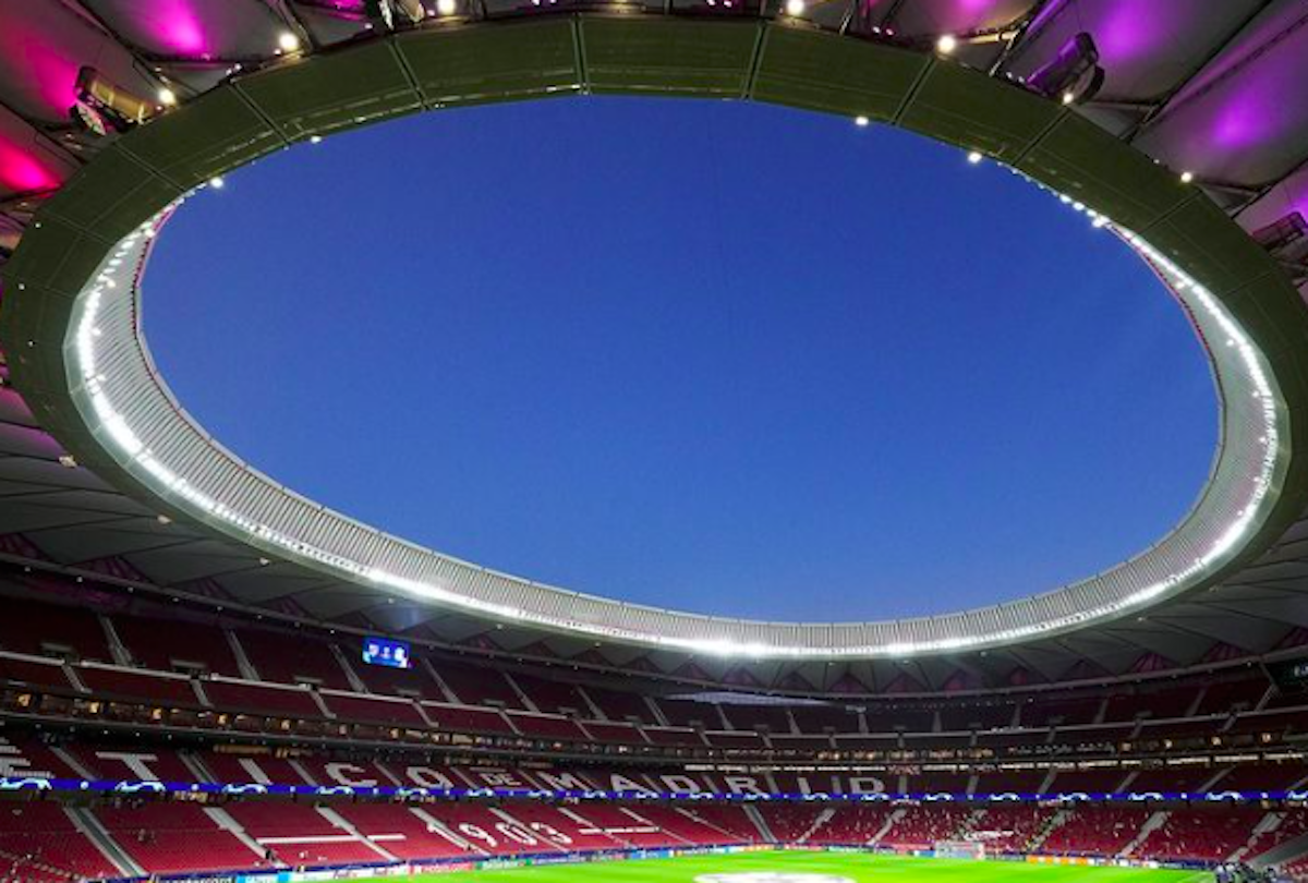 Il Wanda Metropolitano di Madrid