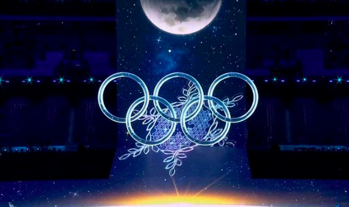 Logo Olimpiadi invernali Pechino 2022