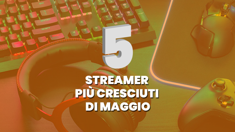 5 streamer cresciuti copertina