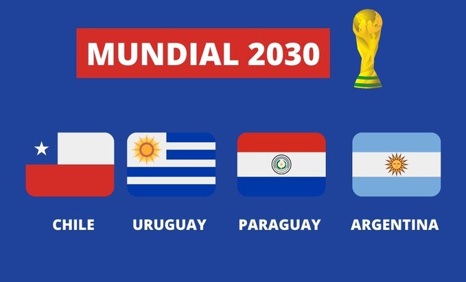 I paesi candidati per i mondiali 2030, idea Sud America