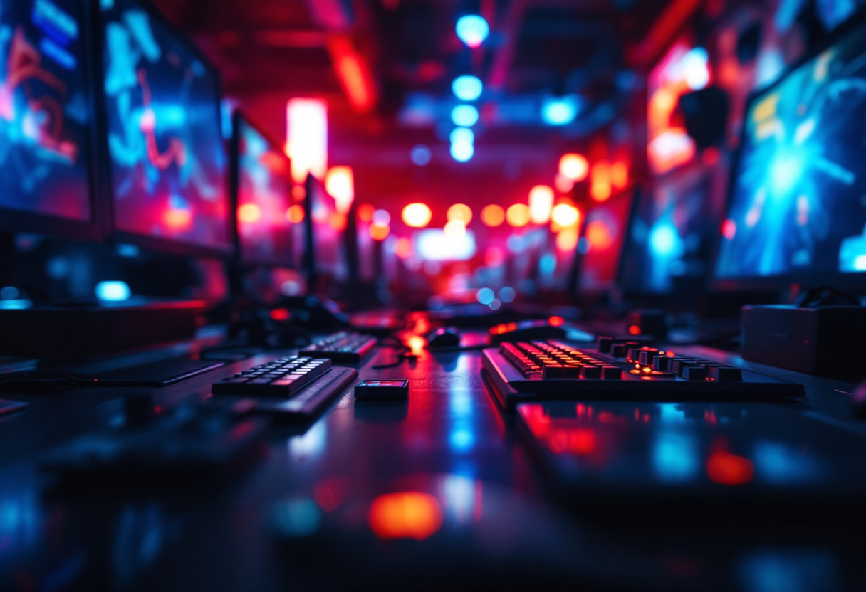 Grafico sull'evoluzione degli esports in Italia nel 2024
