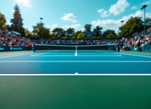 Aryna Sabalenka e Jannik Sinner in azione al torneo