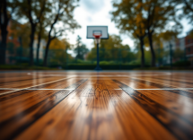 Luka Doncic in azione sul campo da basket