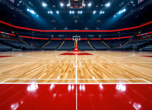 Rockets e Lakers in azione durante i playoff NBA