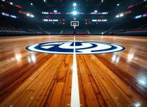 Stephen Curry infortunato durante una partita NBA