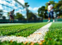 Giocatori di tennis in azione al torneo di Roma
