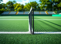 Lorenzo Musetti in azione al Roland Garros 2023