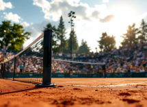 Lorenzo Musetti festeggia la vittoria al Roland Garros