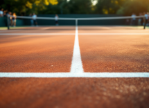 Musetti esulta dopo la vittoria su Rune nel tennis