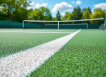 Sinner e Alcaraz in azione sul campo da tennis