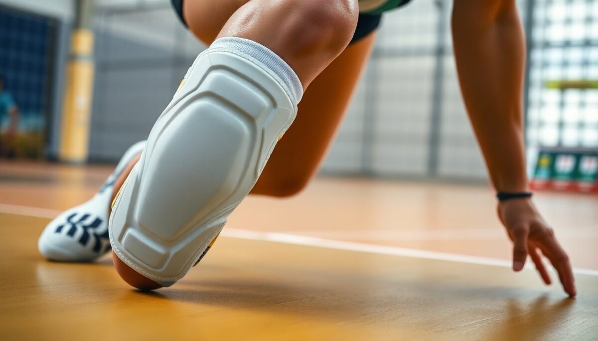 ginocchiere da pallavolo nine l dash in bianco compatte e leggere 1774341241