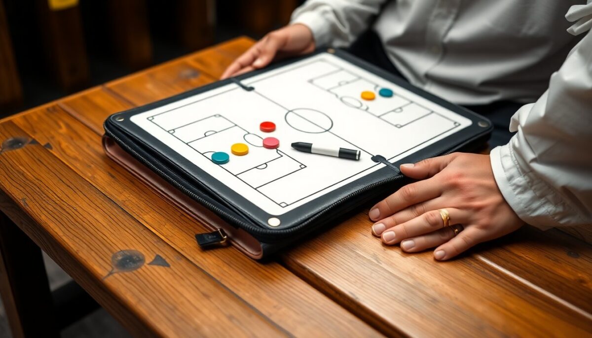 lavagna tattica pieghevole per pallavolo con magneti e pennarello 1774520706