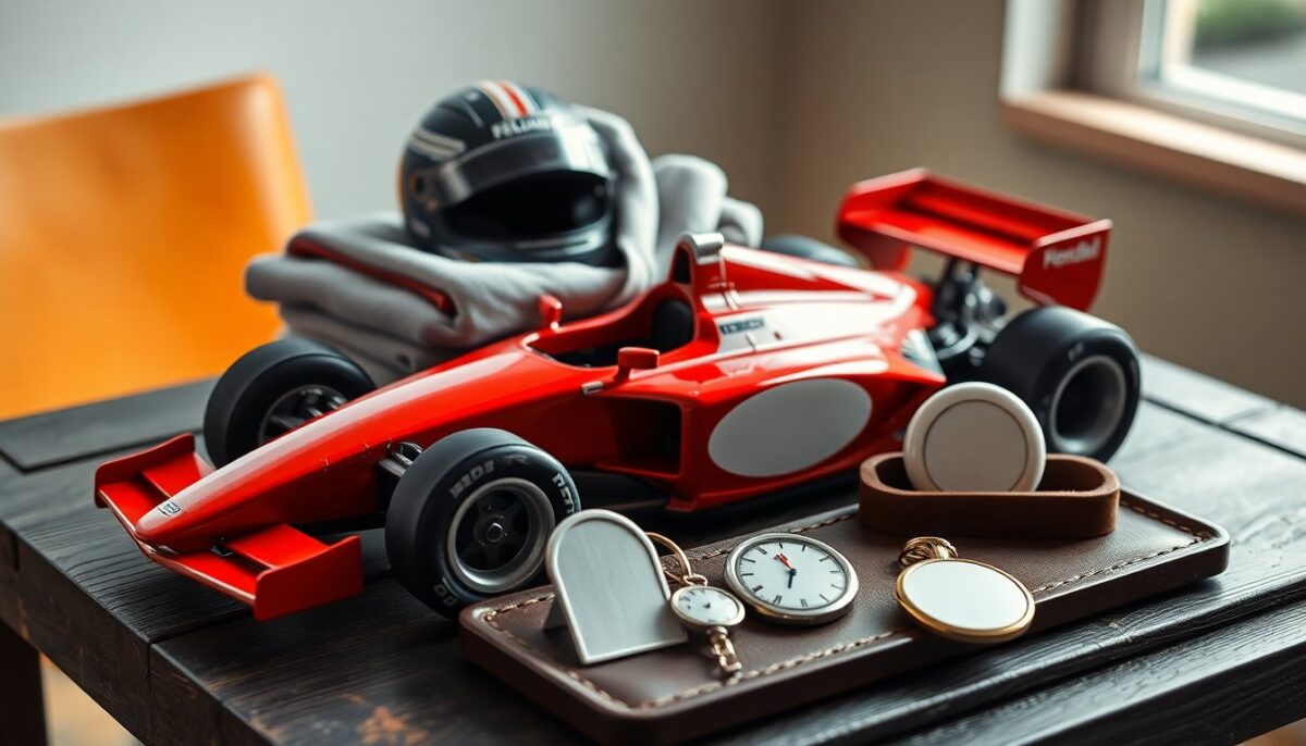 Articoli e gadget Formula 1: idee da collezione