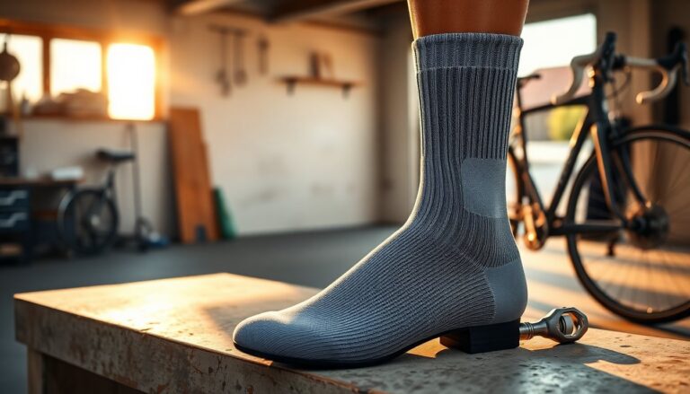 Calze traspiranti Don't Draft per ciclisti: design e funzionalità