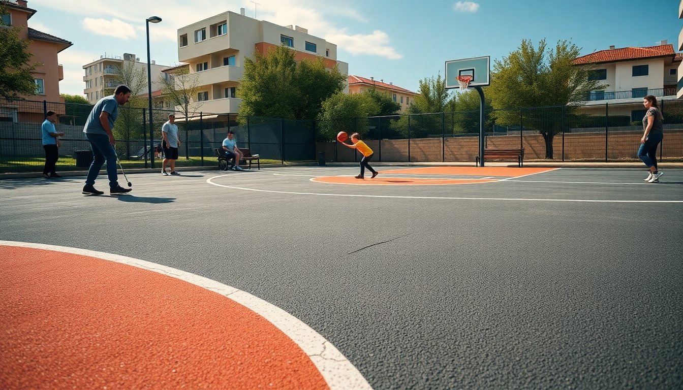 riqualifichiamo nuovo playground di pallacanestro al villaggio dante 1775039182