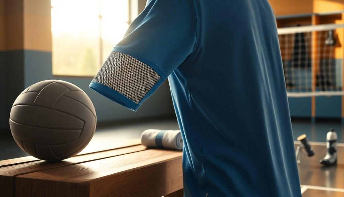 T-shirt tecnica da pallavolo: tessuto traspirante e vestibilità